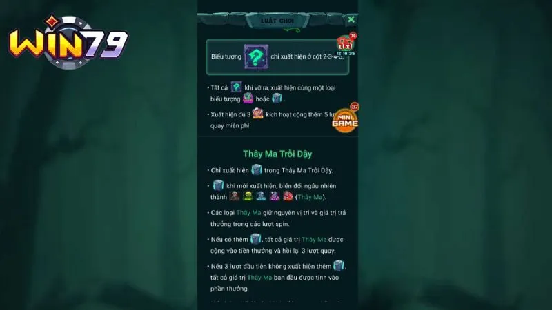 Win79 Game này tích hợp các tính năng đặc biệt, tạo nên đặc trưng không phải trò nào cũng có