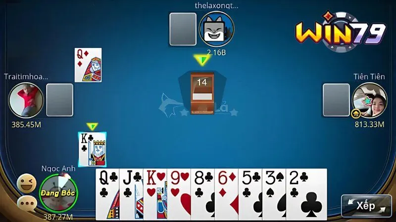 Win79 Thử thách kỹ năng với game bài Phỏm kịch tính