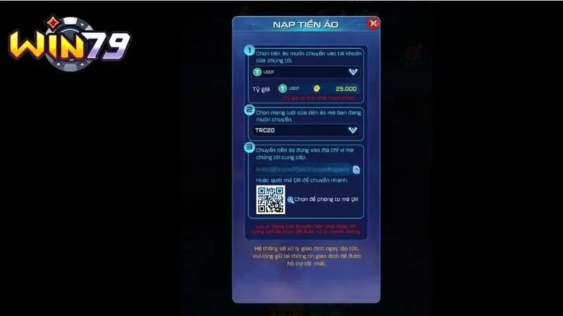 quy trinh nap tien win79