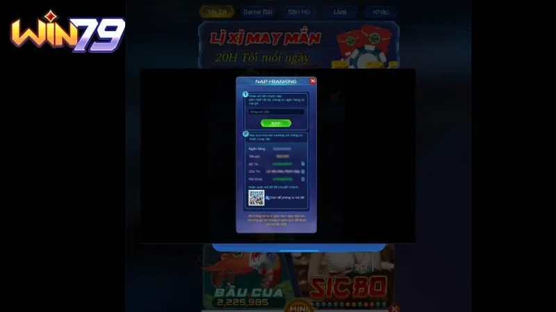 Người chơi có thể kết nối vào trang Win79 ngay sau 1p miễn là cung cấp đúng thông tin 